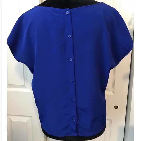 Forever 21 Royal blue blouse - Picture 2 of 3